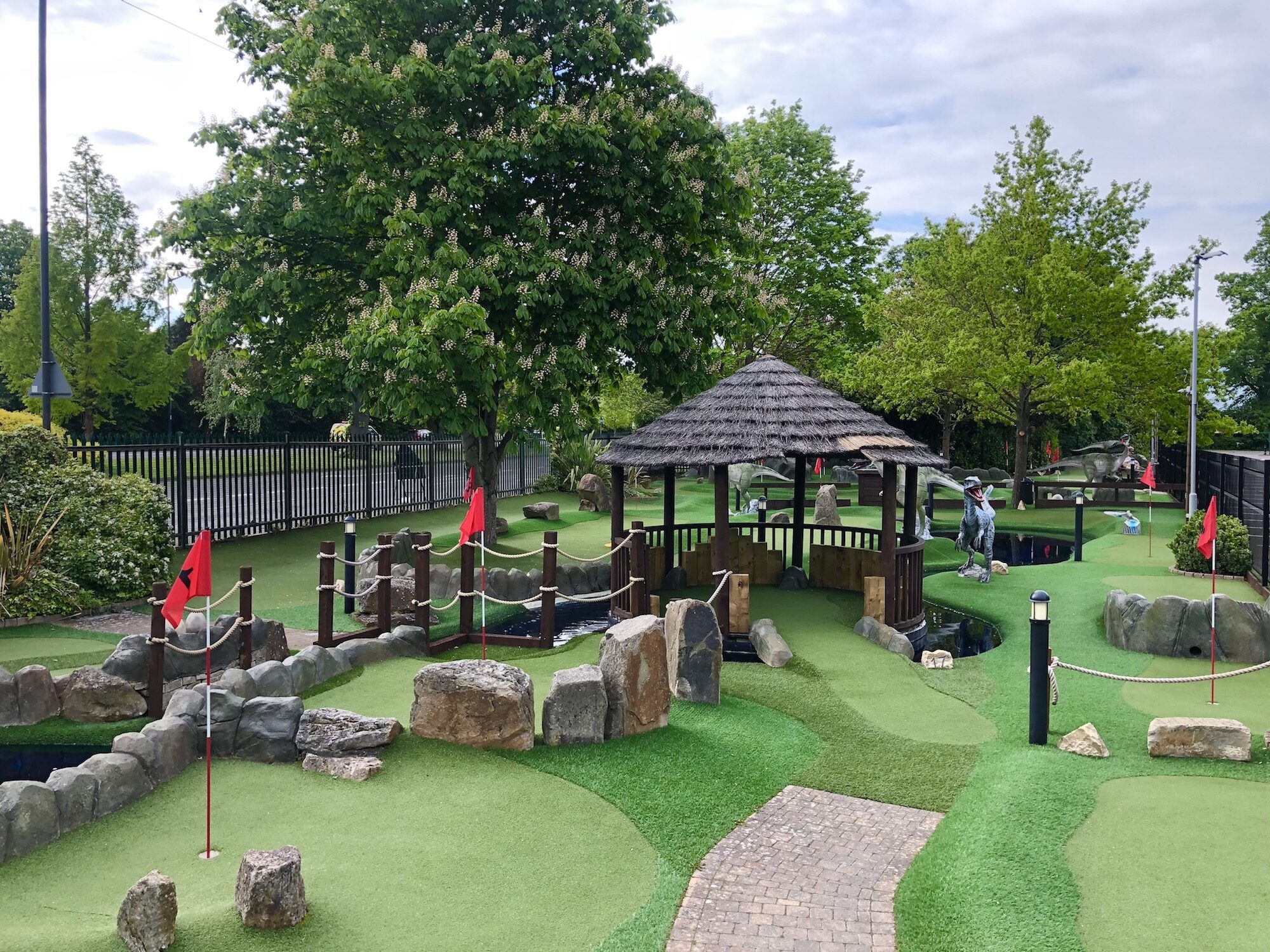 Dinosaur Themed Crazy Golf Maidenhead Berkshire